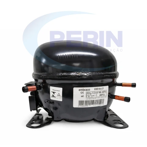 Compressor Embraco R134a 1/5HP 127V EMR70HLR