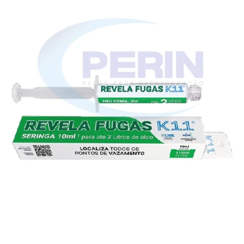 Revela Fugas K11 Seringa 10ml para até 3L de Óleo