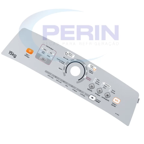Painel Decorativo CP para Lavadora Brastemp 15kg sem Trava