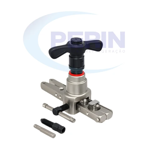 Flangeador Excêntrico 1/4 a 3/4 com Catraca e Limitador