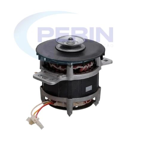 Motor Lavadora Brastemp Consul 1/4HP 127V com Ventilação Polia em V Original