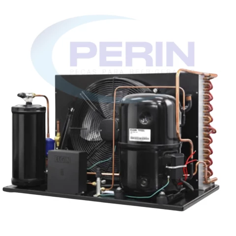Unidade Condensadora Elgin Média 4.0 HP R22 220V Trifásica