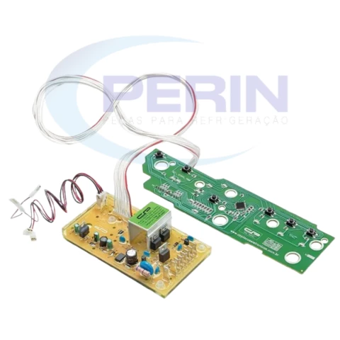Placa de Potência com Interface CP para Lavadora Brastemp BWC10 (Todas as Versões)