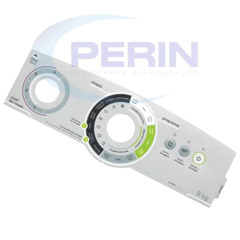 Painel Decorativo CP para Lavadora Consul 8kg