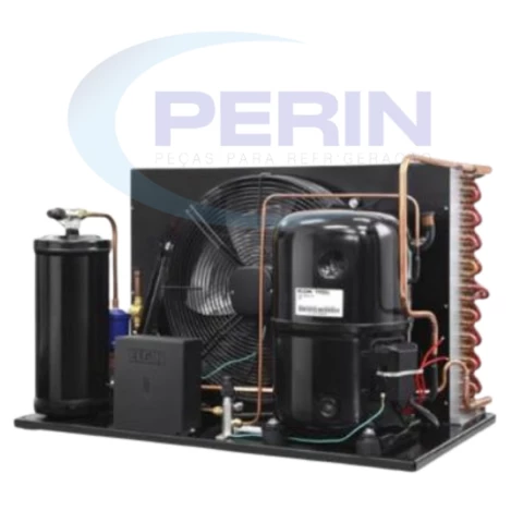 Unidade Condensadora Elgin Baixa 3.0 HP R404 220V Monofásica