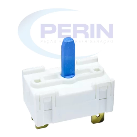 Chave Seletora Original Emicol 3 Posições para Lavadoras Brastemp e Consul