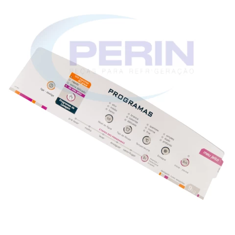 Painel Decorativo CP para Lavadora Brastemp 9kg