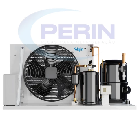 Unidade Condensadora Elgin Media Slim 1.5 HP R22 220V Trifásica