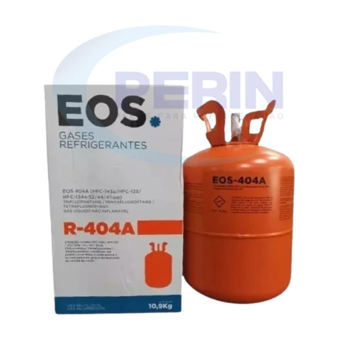 Gás Refrigerante R404A EOS Cilindro 10,9 kg