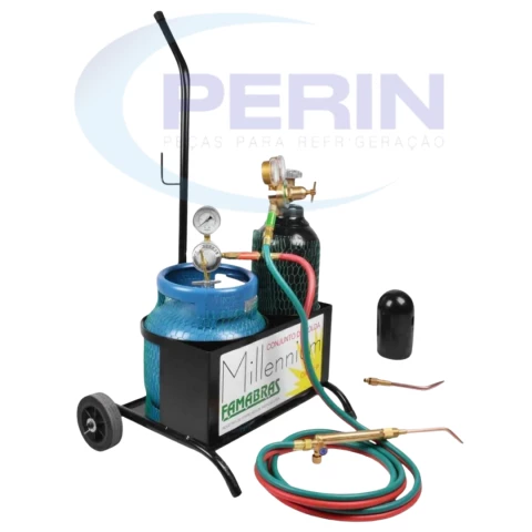 Conjunto Maçarico Oxigenio e GLP Famabras