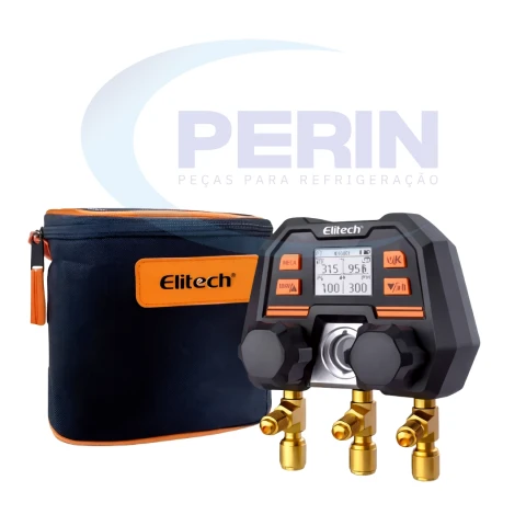 Manifold Digital 2 Vias com Bluetooth Elitech