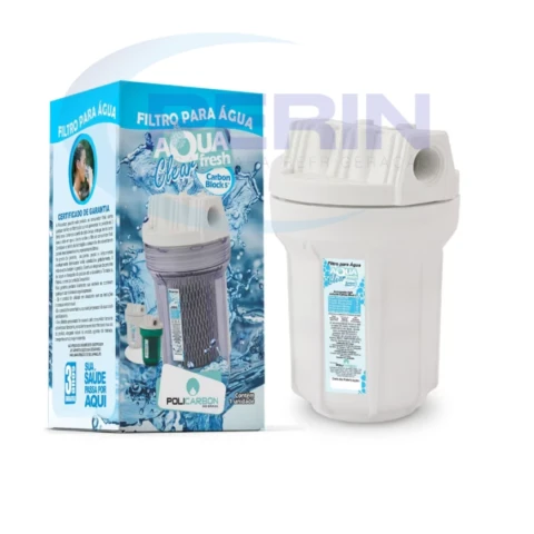 Filtro de Água Aquafresh Clear 200 Branco Carbon Block (Menor)