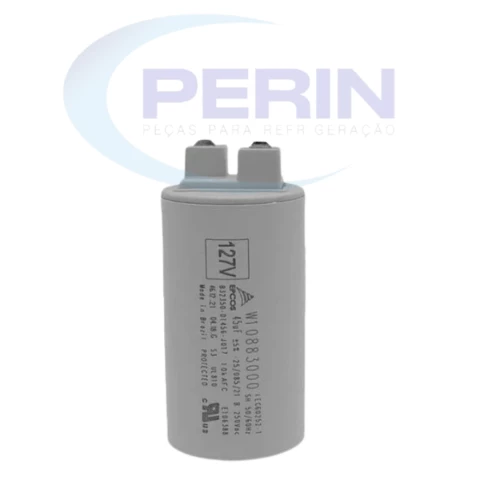 Capacitor para Lavadora Brastemp/Consul 45µF 250VAC 127V Original