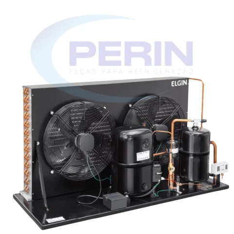 Unidade Condensadora Elgin Baixa 5.0 HP R404 220V Trifásica