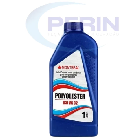 Óleo Montreal ISO VG32 1L para Gás R134a, R410A e R404A