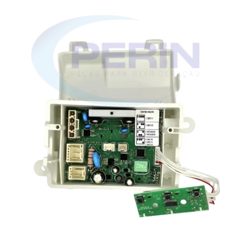 Placa de Potência + Interface Emicol Bivolt para Lavadora Consul 8–12?kg (Multi Modelos)