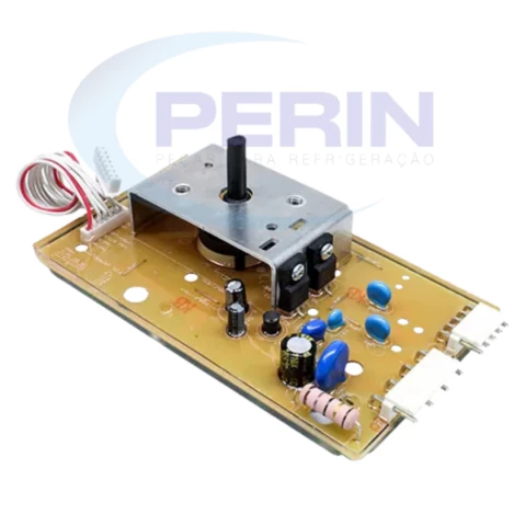 Placa de Potência + Interface Emicol Bivolt para Lavadoras Electrolux 9?kg