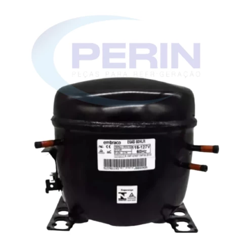 Compressor Embraco EGAS80HLR R134a 1/4+ HP 127V