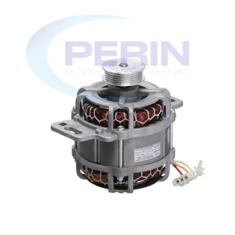 Motor Lavadora Brastemp Consul 1/3HP 127V Polia Estriada Original