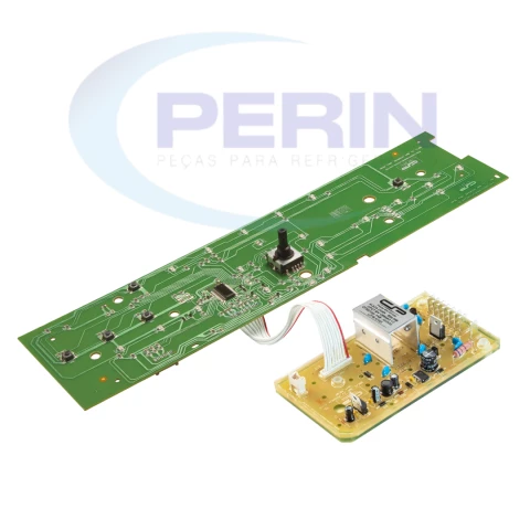 Placa de Potência com Interface CP para Lavadora Brastemp 9kg Bivolt (Todas as Versões)