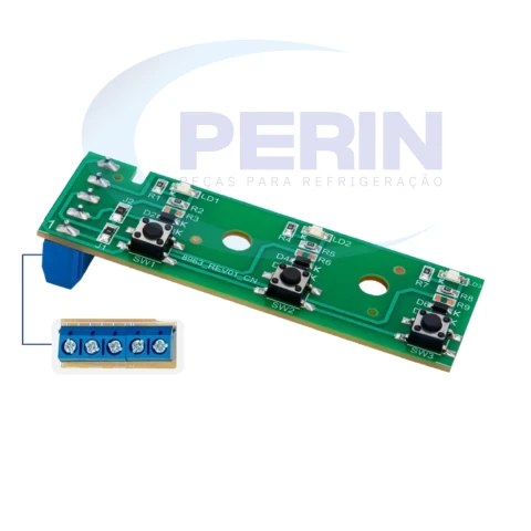 Placa Interface Lavadora Consul com Borne